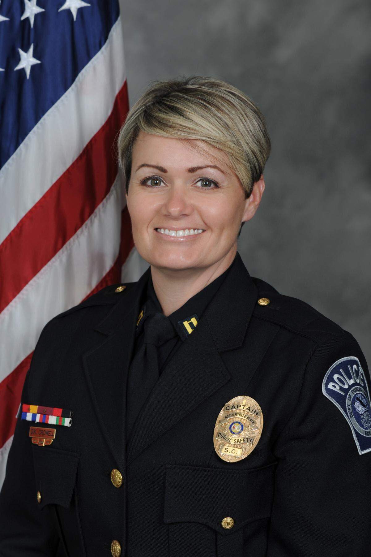 Police Captain Dana Crowell will be appointed to Chief of Police on Jan. 6, 2023.