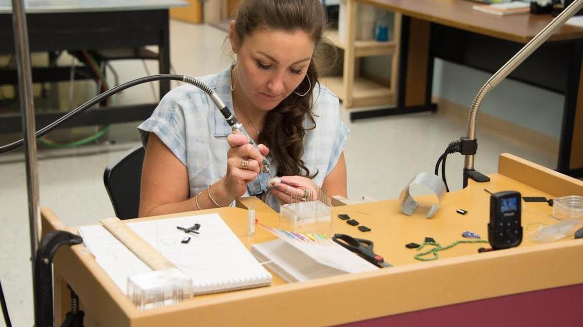 
Ashley Hoffman of Myrtle Beach won the “JTV Rock Star Designer” show in its inaugural season on Jewelry Television. She also will design a collection exclusively for the shopping channel.
