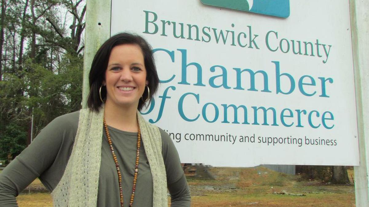 Megan Bishop, director of events at the Brunswick County Chamber of Commerce in Shallotte, N.C., explains that the Brunswick County Chamber Home Show continues to be a major attraction.