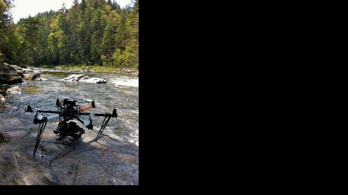 
For Brady Brandwood’s “Moonshine Heritage,” playing Wednesday at the 10th annual Myrtle Beach International Film Festival, a six-rotor camera copter was used to capture many of the scenic beauty shots of the area, which includes the Chattooga River, the backdrop for the 1970s thriller “Deliverance.”
