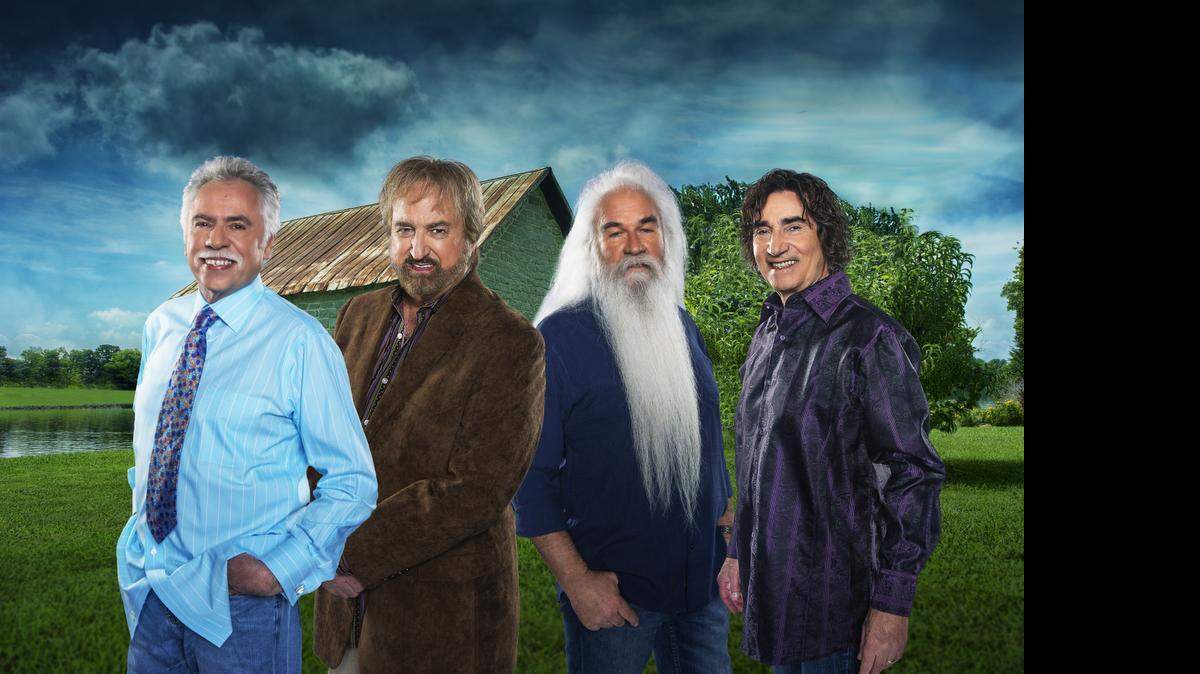 
The Oak Ridge Boys – from left: Joe Bonsall, Duane Allen, William Lee Golden and Richard Sterban – among the 2015 Country Music Hall of Fame inductees, will play at 7 p.m. Saturday at the Alabama Theatre in North Myrtle Beach.
