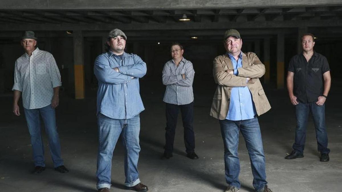 Jim Quick (second from right) & Coastline will perform at the Carolina Beach Music Festival with Black Water Rhythm and Blues Band and Band of Oz  Saturday, June 2.