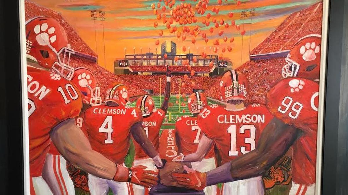 This photo shows “Redemption,” by Thomas Davis, part of the Winter Art Show through May 1 at Collectors Cafe & Art Gallery, 7740 N. Kings Highway, Myrtle Beach, open noon-midnight Mondays-Saturdays. Details at 843-449-9370 at collectorscafeandgallery.com.