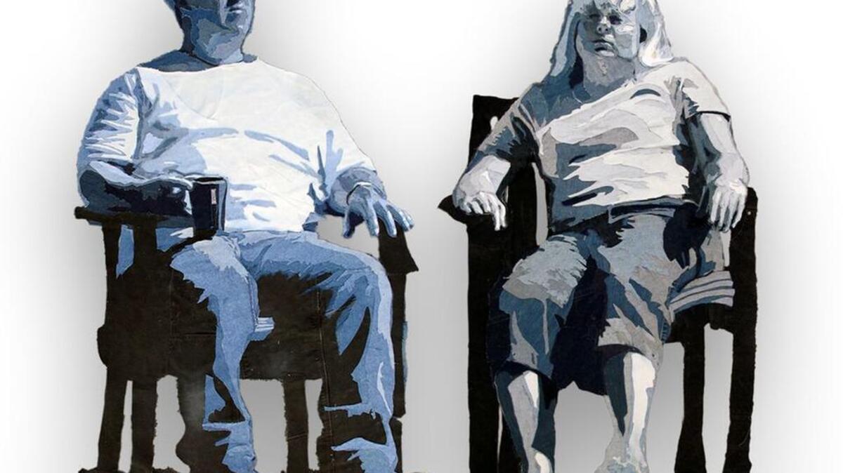 
This photo shows “Ryan and Greg,” a denim applique, part of “Indigo: Works in Denim by Jim Arendt.” Join an artist reception and docent tour with the host, 5:30-7:30 p.m. at Franklin G. Burroughs-Simeon B. Chapin Art Museum in Myrtle Beach. Reservations required at 843-238-2510.
