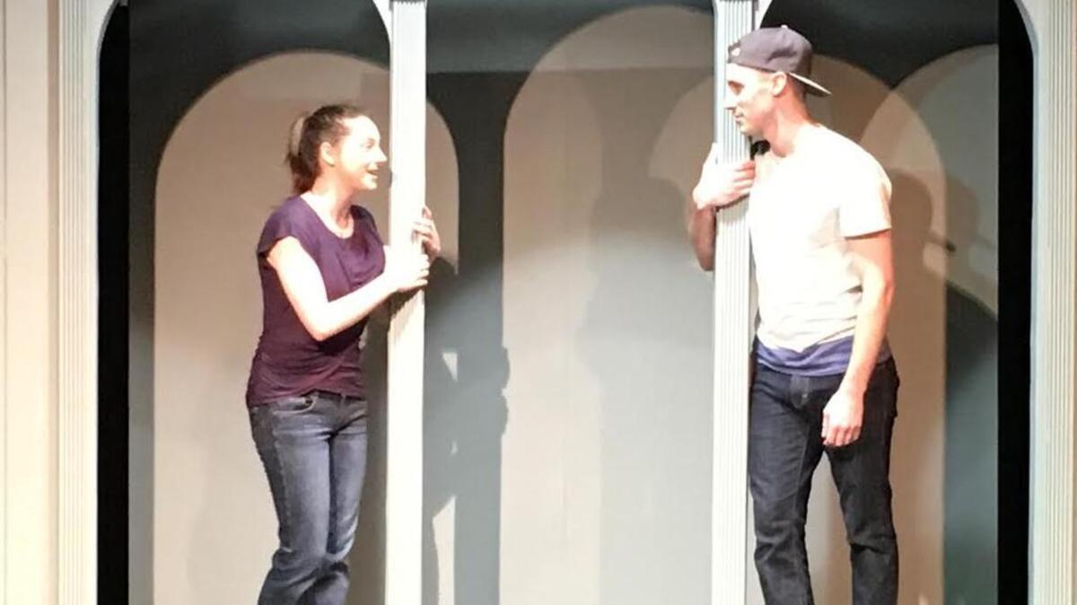 Callie Barfield and Allen Davidson rehearse a number from “Broadway Through the Ages,” 8 p.m. Thursdays-Saturdays and 3 p.m. Saturdays-Sundays, through April 10, at Stage Left Theatre Company, 3064 DeVille St., Myrtle Beach, in The Market Common. Details at 843-232-0339 or www.stagelefttheatremb.com.