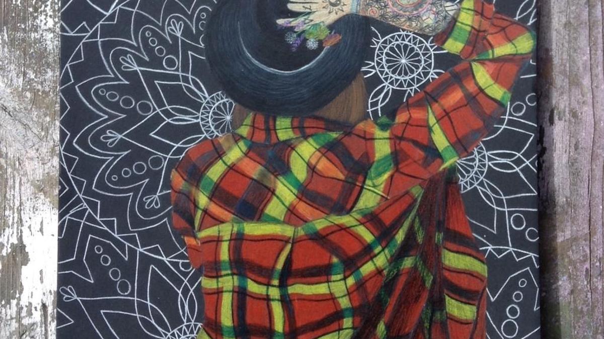 Plaid Girl by TJ Roth