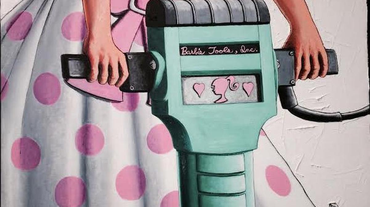 This photo shows “Jill-Hammer,” an oil on canvas by Michael Craig, as part of “Fall Art Show,” with more than 100 new works, through mid-January at Collectors Cafe & Art Gallery, 7740 N. Kings Highway, Myrtle Beach.