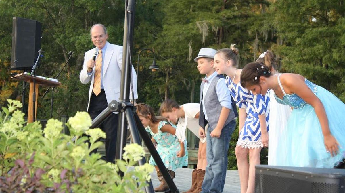Performers bow last year during Conway Parks, Recreation & Tourism’s “Conway SuperStar Competition.” The 2016 edition with six finalists in each division – “JuniorStar” (ages 12 and younger), “TeenStar” (13-17), and “SuperStar (adults) – is 7 p.m. Saturday (rain date Aug. 20) in the city’s Riverfront Park, for which admission is free.