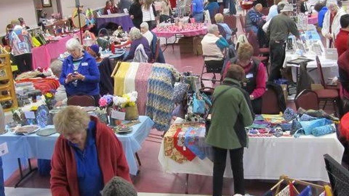 The 2017 Craft Fair benefiting the Lowcountry Food Bank (843-747-8146 or www.lowcountryfoodbank.org) will be 10 a.m.-4 p.m. Sunday at Myrtle Beach’s Base Recreation Center, close to the Horry-Georgetown Technical College Myrtle Beach Campus and The Market Common. Admission is a donation of nonperishable food. Last year (pictured), the cause amassed almost 1 ton of food. Details from Maxine Davis at 843-286-2580, or email mzdavis@gmavt.net.
