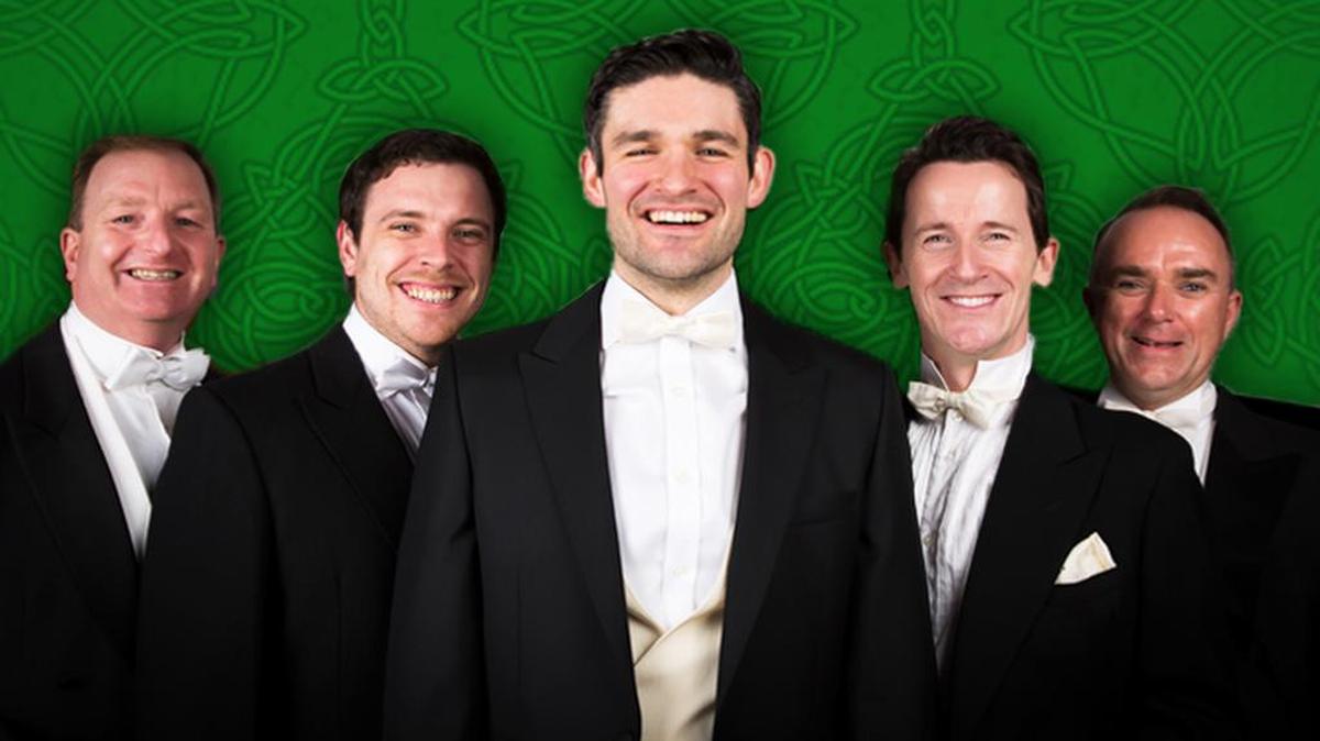 The Five Irish Tenors will lend their voices for the evening at 6 p.m. Sunday at the Calvin Gilmore Theater, 8901 N. Kings Highway (U.S. 17 Business), at the junction of U.S. 17, on the northern tip of Myrtle Beach. Details at 843-913-4000, 800-843-6779 or www.thecarolinaopry.com.
