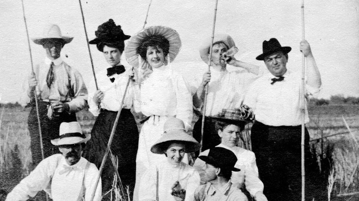 This photo shows a Pawleys Island fishing party from 1910, part of the “History of Fishing” exhibit opening April 1 at the S.C. Maritime Museum in Georgetown, which also will be previewed at noon Wednesday in “History for Lunch,” with Dean Cain, a regional marine biologist with the S.C. Department of Natural Resources.