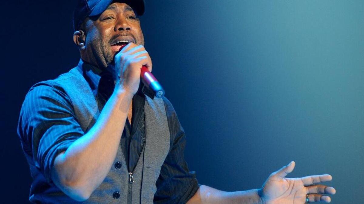 
Darius Rucker, along with Hootie bandmate Mark Bryan, will give a brief performance at USC’s Horseshoe Wednesday. 
