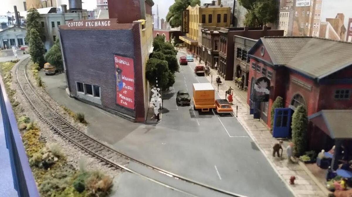This photo shows a section of the Wilmington Train Museum’s layout of the Port City waterfront in the 1940s, which will be set up for the Grand Strand Model Railroaders’ sixth annual Train Show & Sale, 10 a.m.-5 p.m. Saturday and 10 a.m.-4 p.m. Sunday, at Lakewood Camping Resort Conference Center, 5837 S. Kings Highway, about a mile north of S.C. 544, near Surfside Beach.