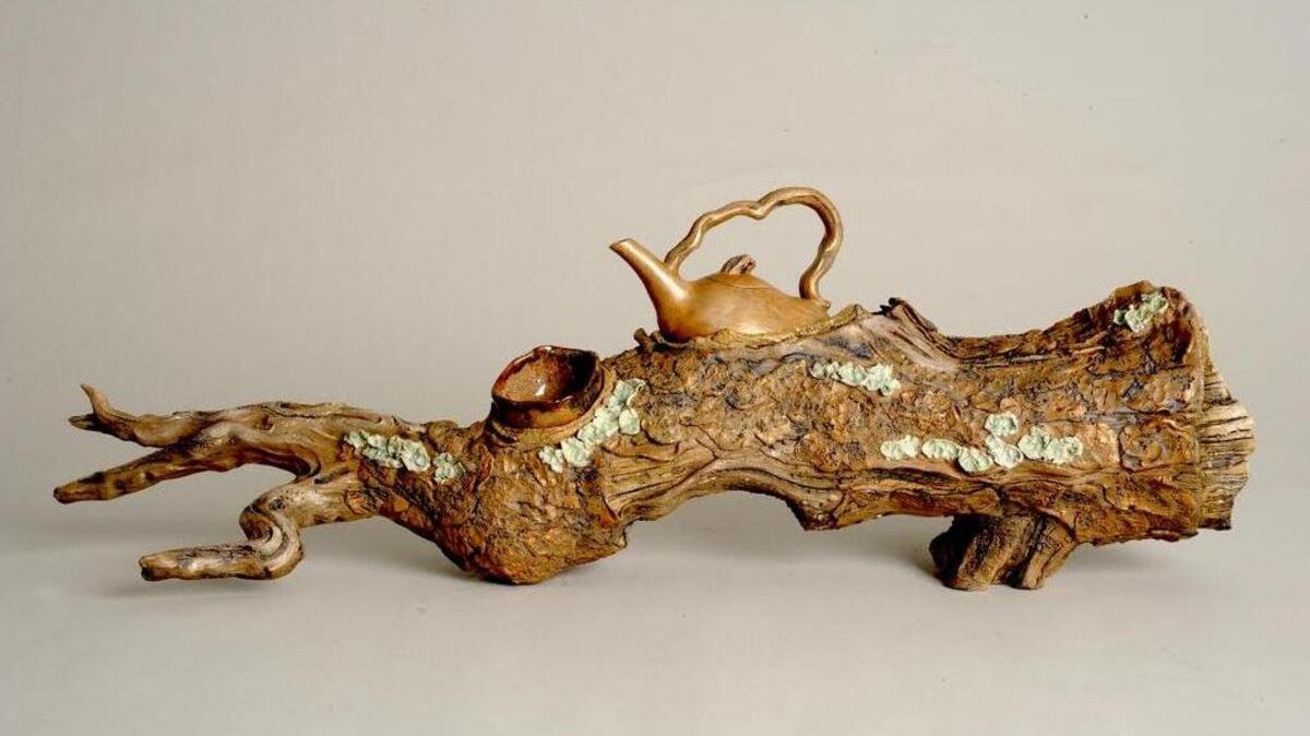 This photo shows “Loblolly Tea,” part of “The Essence of Forms/Contemporary Ceramic Sculpture” by Elizabeth Keller, an art professor and ceramics studio director at Coastal Carolina University,through Nov. 14 at Artspace 506, 506 37th Ave. S., North Myrtle Beach, open 11 a.m.-6 p.m. Wednesdays-Saturdays.