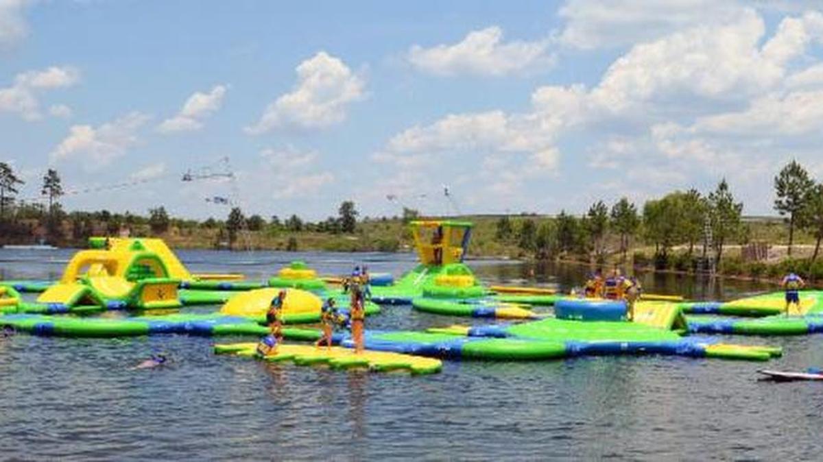 Try walking on water at the newly opened “Aqua Park,” spanning an acre at Shark Wake Park, at North Myrtle Beach Park & Sports Complex, at S.C. 90 and Robert Edge Parkway – for individuals ages 7 and older, at least 45 inches tall, and good swimmers – with capacity for 120 people per hour. Reservations and other park options at 843-399-9253 (WAKE) or sharkwakepark.com/aqua-park.