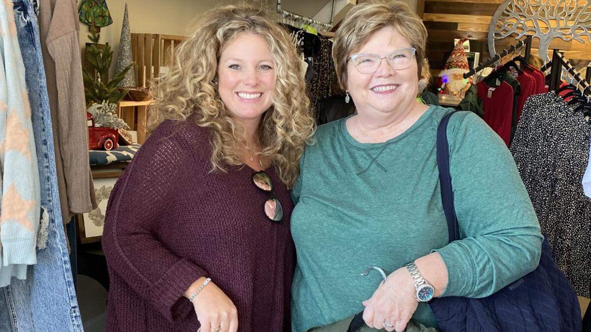 Shoppers prepare for the upcoming season during the Holiday Open House in Downtown Conway.