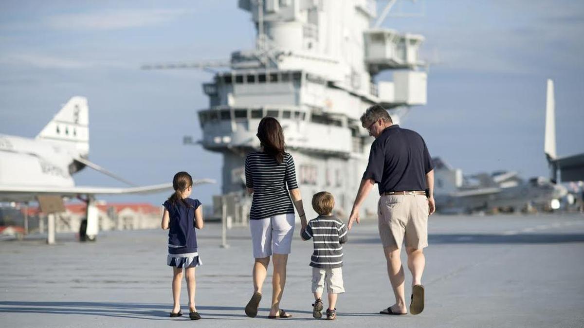 Escape south on U.S. 17 to Patriots Point Naval & Maritime Museum in Mount Pleasant – anchored by the USS Yorktown retired aircraft carrier – for its 40th anniversary party, 11 a.m.-3 p.m. Saturday with a special “throwback” $2 admission rate – the cost of tickets on opening day in 1976. Details at 843-884-2727 or patriotspoint.org.