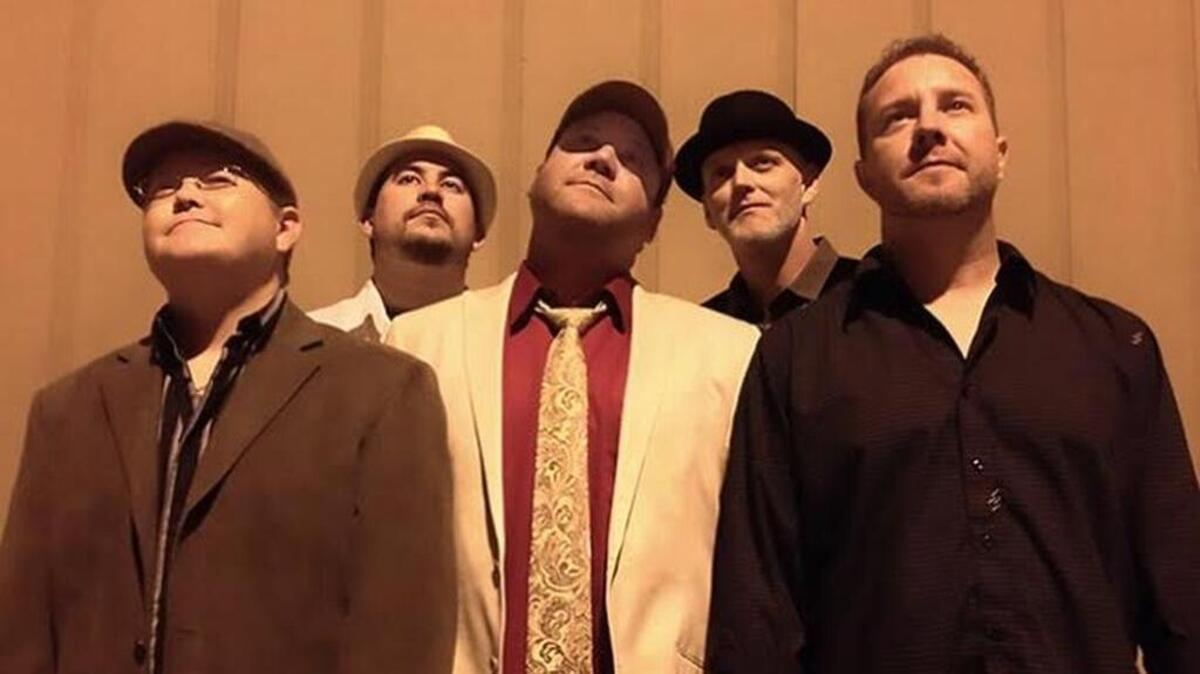 
Jim Quick & Coastline, pictured with Quick in center, will join a SOS (Society of Stranders) Fall Migration free concert with The Fantastic Shakers, 1-5 p.m. Sunday on First Avenue South in North Myrtle Beach, beside OD Arcade & Lounge. 888-767-3113 or www.shagdance.com/migration.htm.
