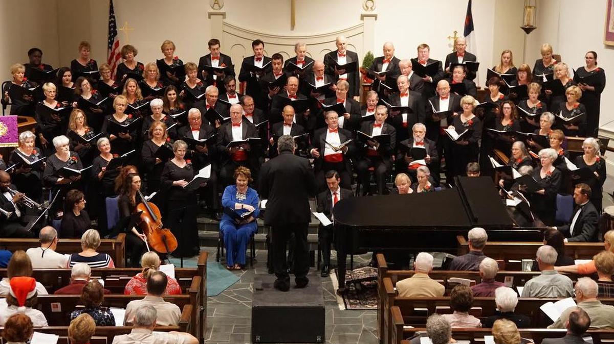 The Carolina Master Chorale – seen in a Christmas concert, with Tim Koch, music director and conductor, standing in center – has begunits 34th season, themed “Songs for a Better World,” with one more “Hope, Peace and Joy” concert, benefiting the Boys & Girls Club of the Grand Strand: 4 p.m. Sunday at Trinity United Methodist Church in North Myrtle Beach. Details at 843-444-5774 or www.carolinamasterchorale.com