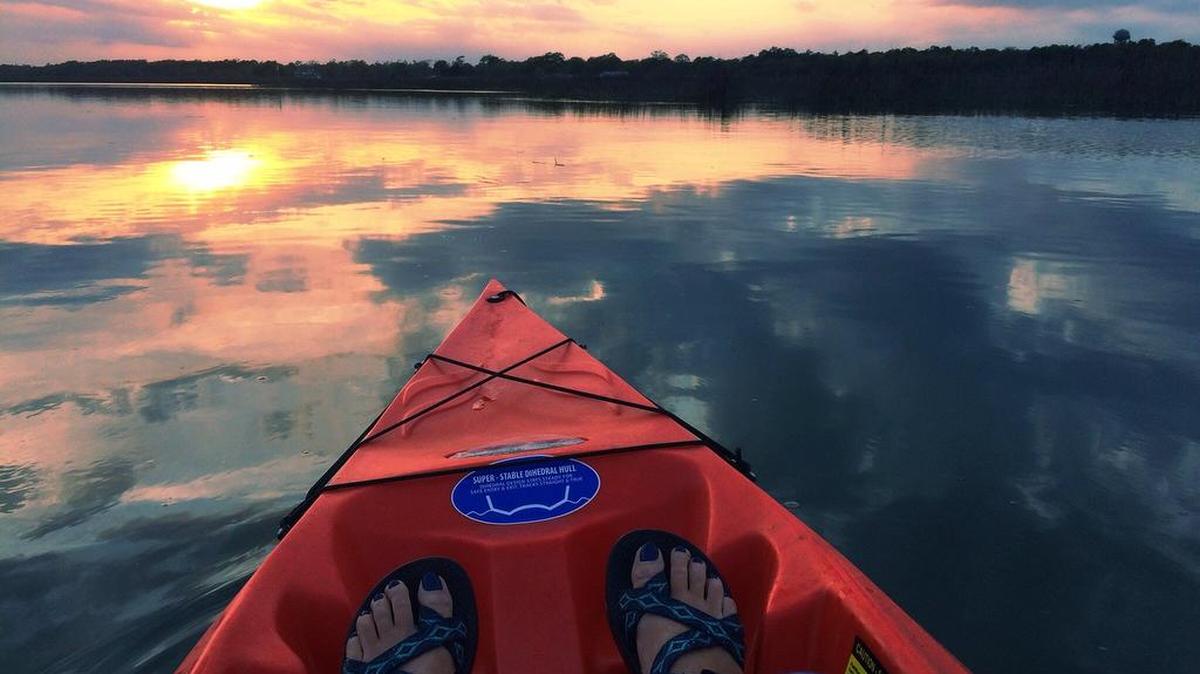 
Mondays in“Coastal Kayaking,” take a guided salt-marsh tour from Oyster Landing in Murrells Inlet. Register with at Huntington Beach State Park at 843-235-8755 by 4 p.m. the previous Sunday. Details at www.huntingtonbeachsp.com.
