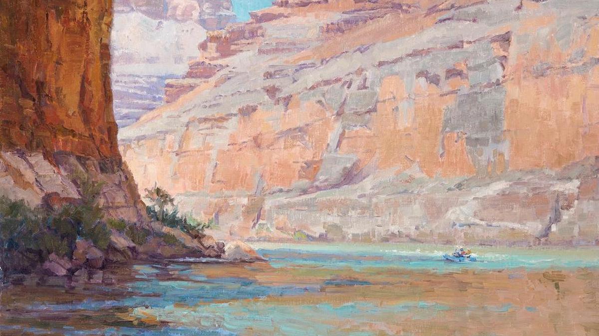 This photo shows “Red Walls,” a painting by Rose Sandifer, part of the “Life in the American West” exhibit through April 16 at Brookgreen Gardens, on U.S. 17, between Murrells Inlet and Litchfield Beach, across from Huntington Beach State Park. Details at 843-235-6000, 800-849-1931 or www.brookgreen.org.