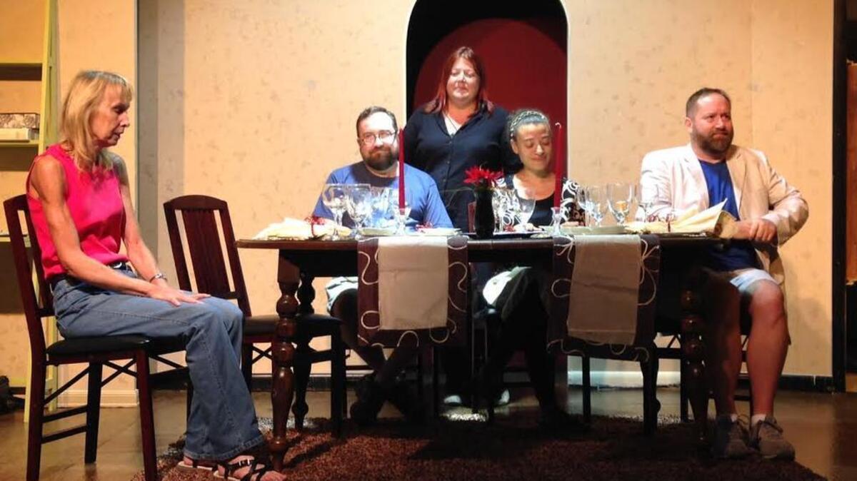 
“Dilemmas with Dinner,” Stage Left Theatre Company’s season opening play, continues for a final weekend through Sunday, at the theater, at The Market Common in Myrtle Beach.
