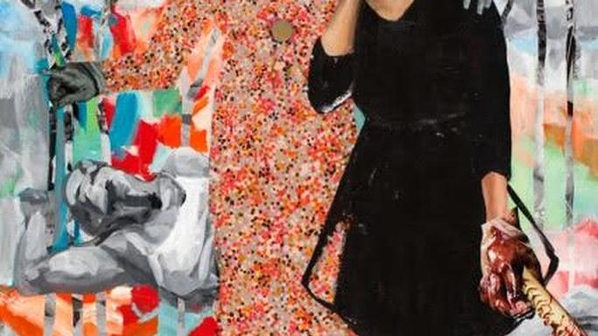 This photo shows “She Wants to Do Right, Just Not Right Now,” by Yvette Cummings of Conway, part of her “Remember Everything” exhibit of works in varrious media, opening with artist reception, 5-8 p.m. March 3, and continuing through April 30, at Artspace 506, 506 37th Ave. S., North Myrtle Beach.