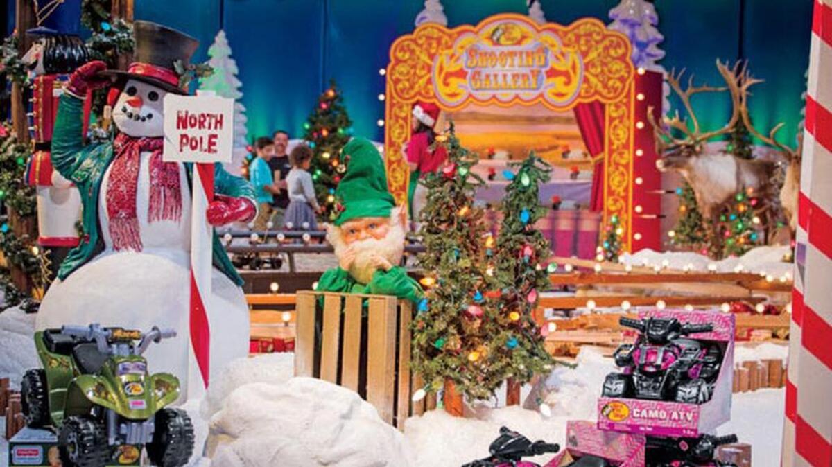 “Santa’s Wonderland” has returned to Bass Pro Shops, on the south end of Myrtle Beach Mall, at U.S. 17 and S.C. 22, near Briarcliffe Acres, continuing through Dec. 24, with an array of free activities.