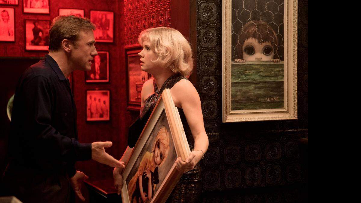 
In this image released by The Weinstein Company, Christoph Waltz, left, and Amy Adams appear in a scene from “Big Eyes.” Photo by Leah Gallo, via The Associated Press.
