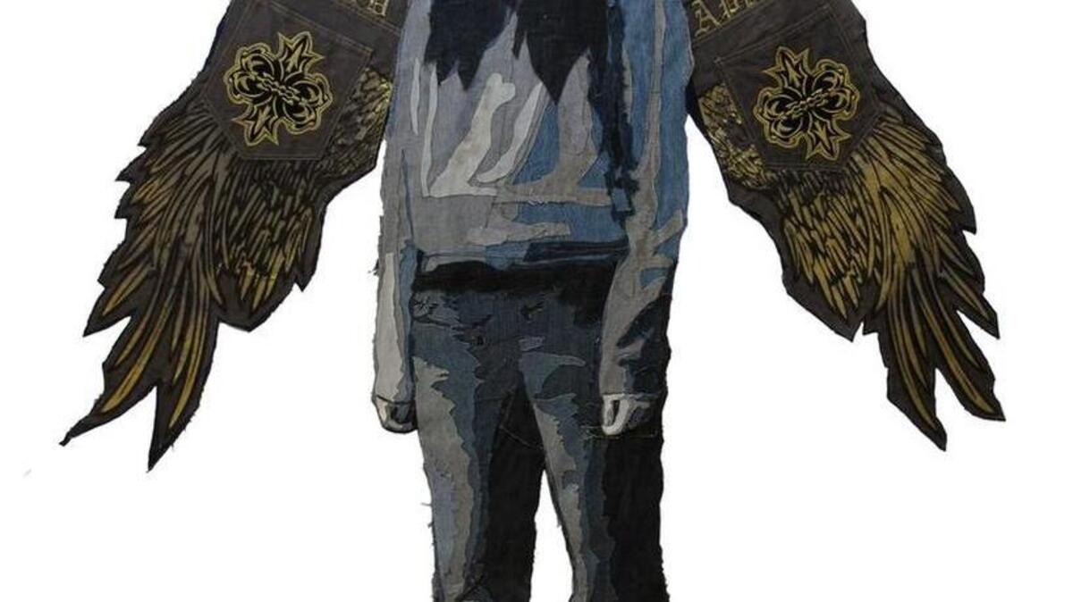 
This photo shows “Ellie,” a demim applique, part of “Indigo: Works in Denim by Jim Arendt,” one of three exhibits opening Tuesday at the Franklin G. Burroughs-Simeon B. Chapin Art Museum in Myrtle Beach, and going through Jan. 7.
