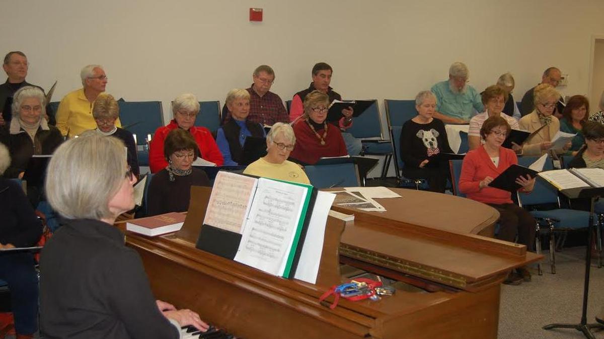 The Indigo Choral Society, shown in a rehearsal, will perform its spring concert, “Total Praise (A Showcase of Spiritual Music),” at 7 p.m. Thursday at Belin Memorial United Methodist Church, 4182 U.S. 17 Business, Murrells Inlet; and 3 p.m. Sunday at First Baptist Church, 219 Cleland St., Georgetown. Admission is free.