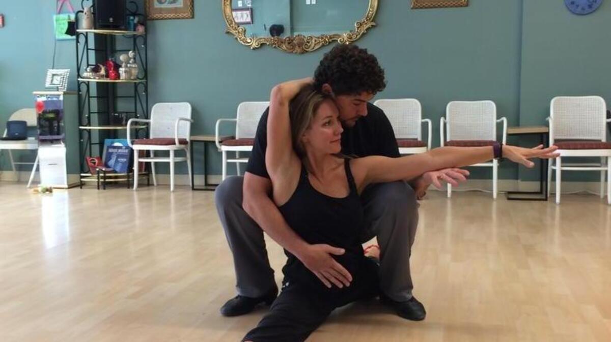 Robert Rodgers and wife Amanda Kinseth Rodgers enjoy a practice on their own, ahead of more rehearsals with their respective partners for the eighth annual “Horry County Dancing with the Stars,” a gala at 8 p.m. Saturday at Marina Inn at Grande Dunes in Myrtle Beach.