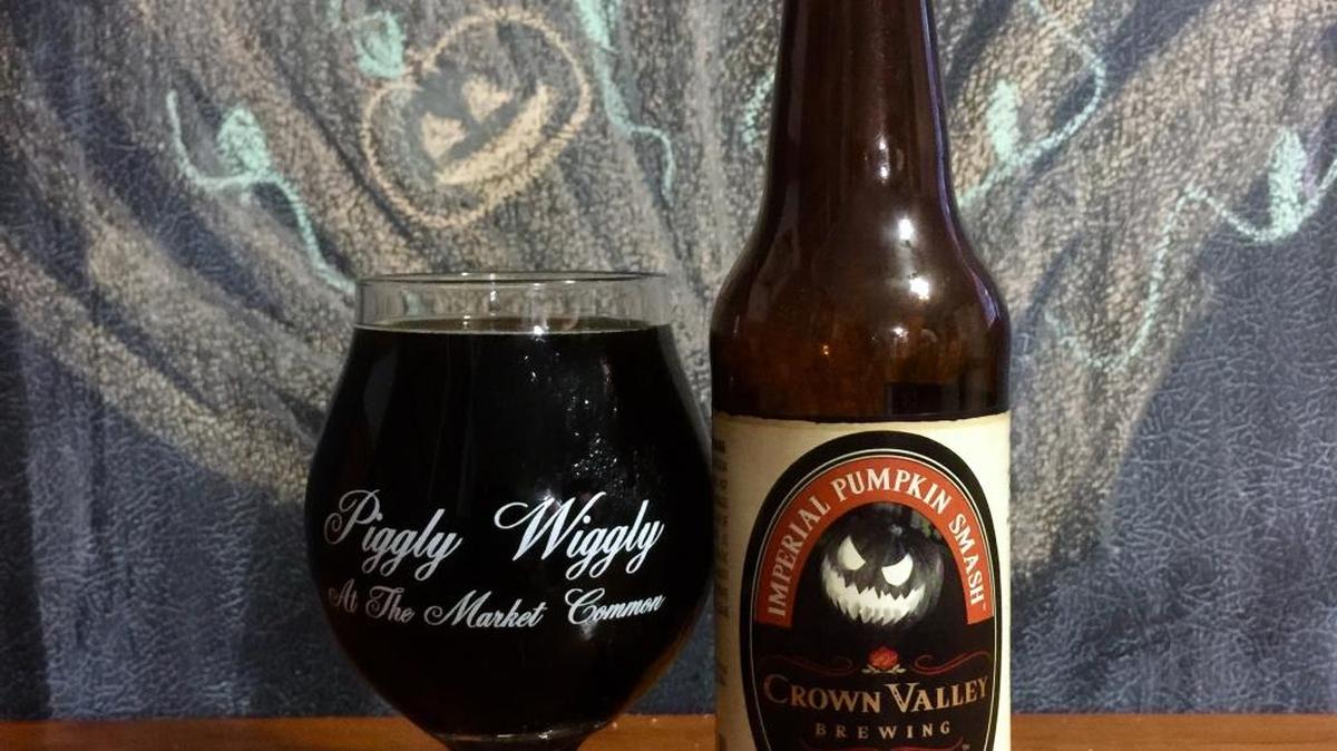 
Imperial Pumpkin Smash from Crown Valley Brewing. Photo by Kristen West for The Surge.
