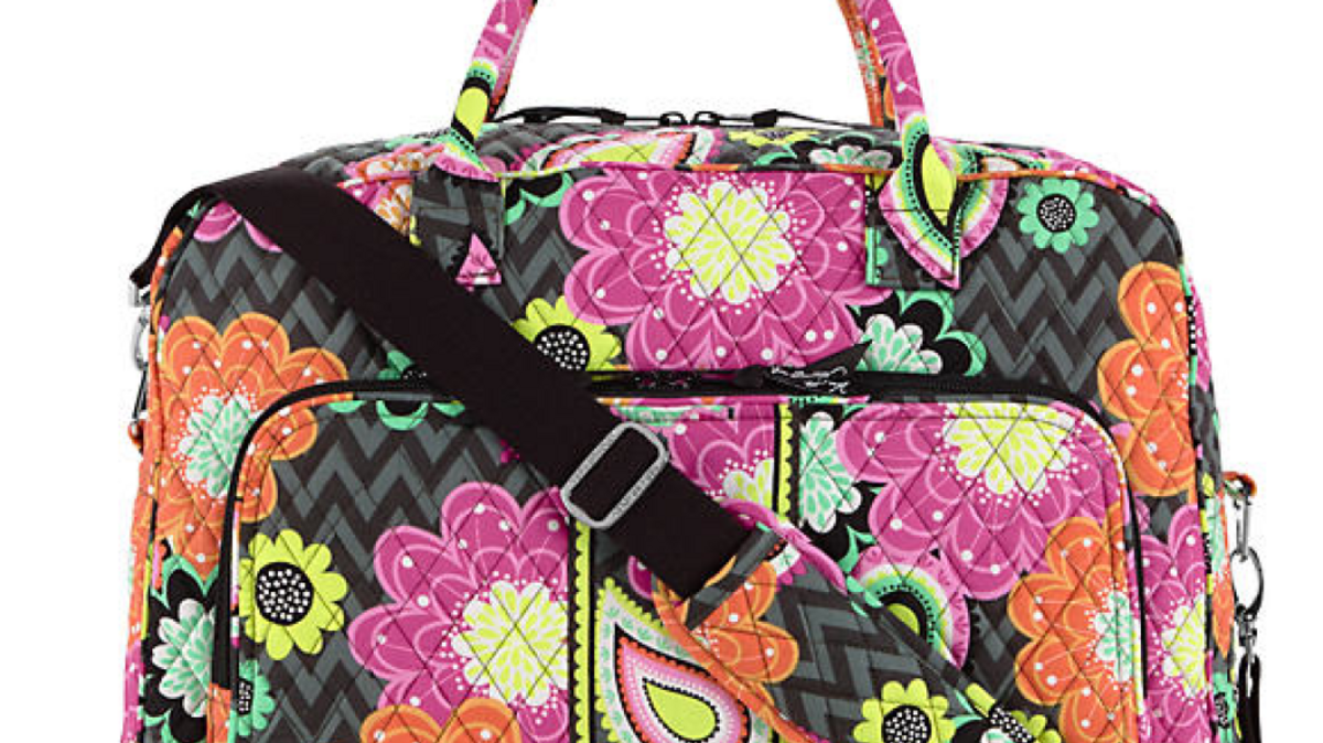 Vera Bradley Weekender Travel bag. VeraBradley.com.