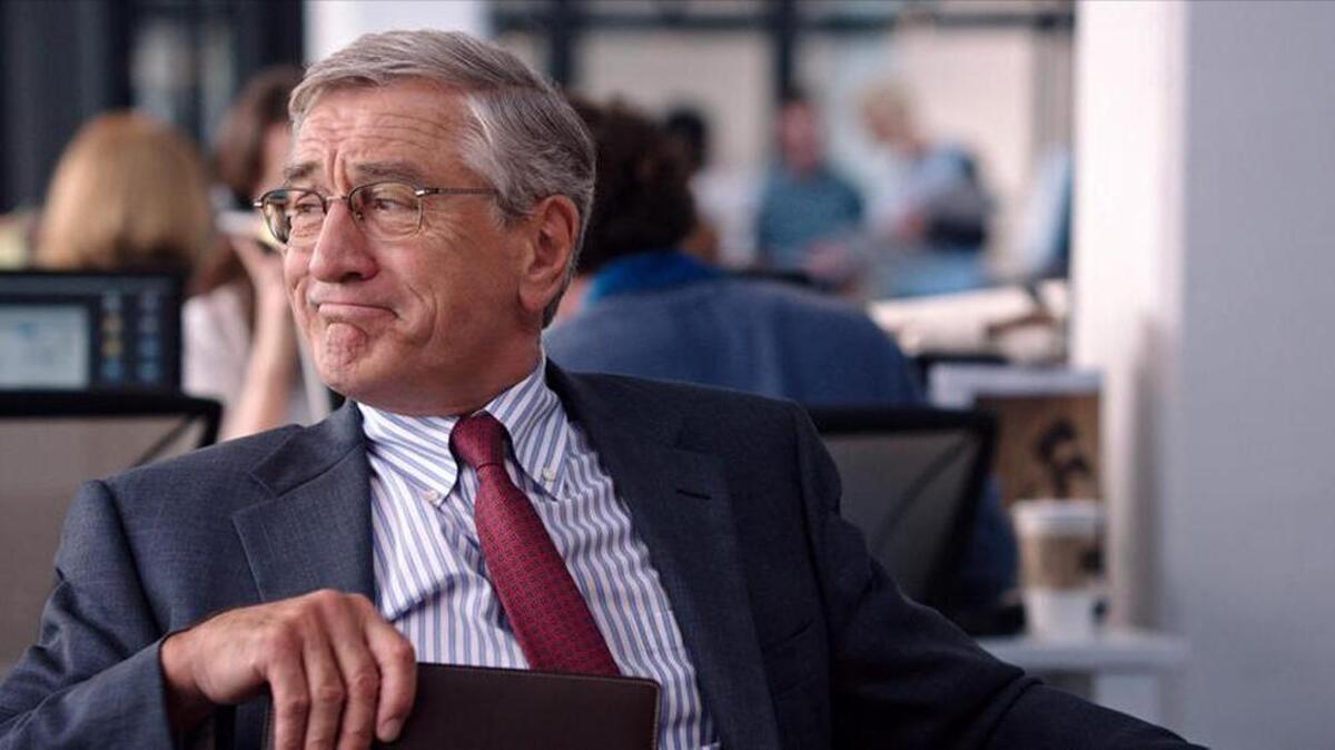 Robert De Niro in “The Intern.”