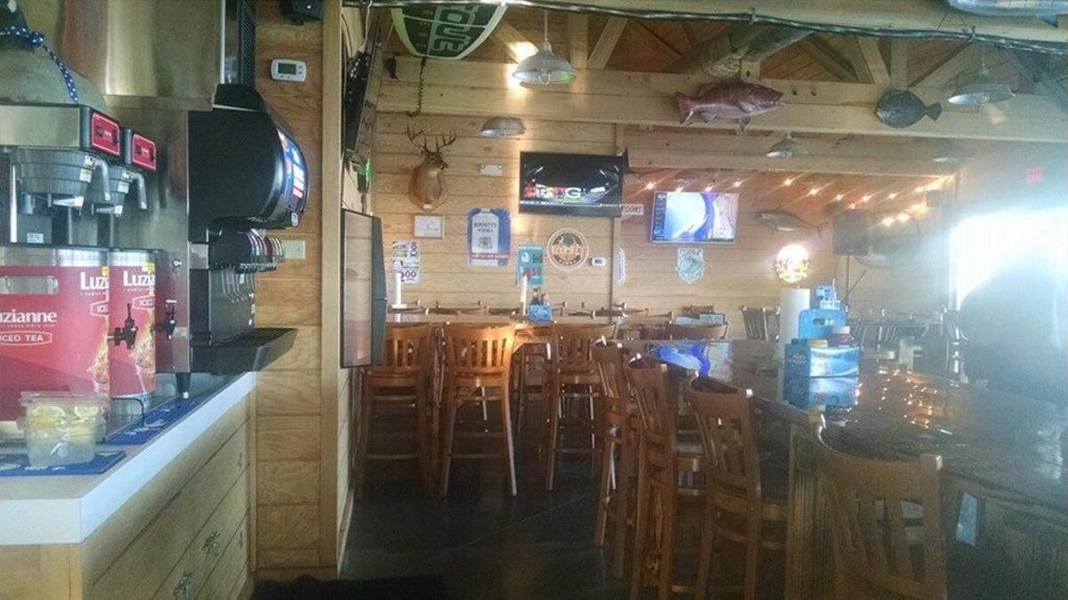 The interior at Marshview Seafood Kitchen & Bar in Murrells Inlet. Photo by Kelly Fuller for The Surge.