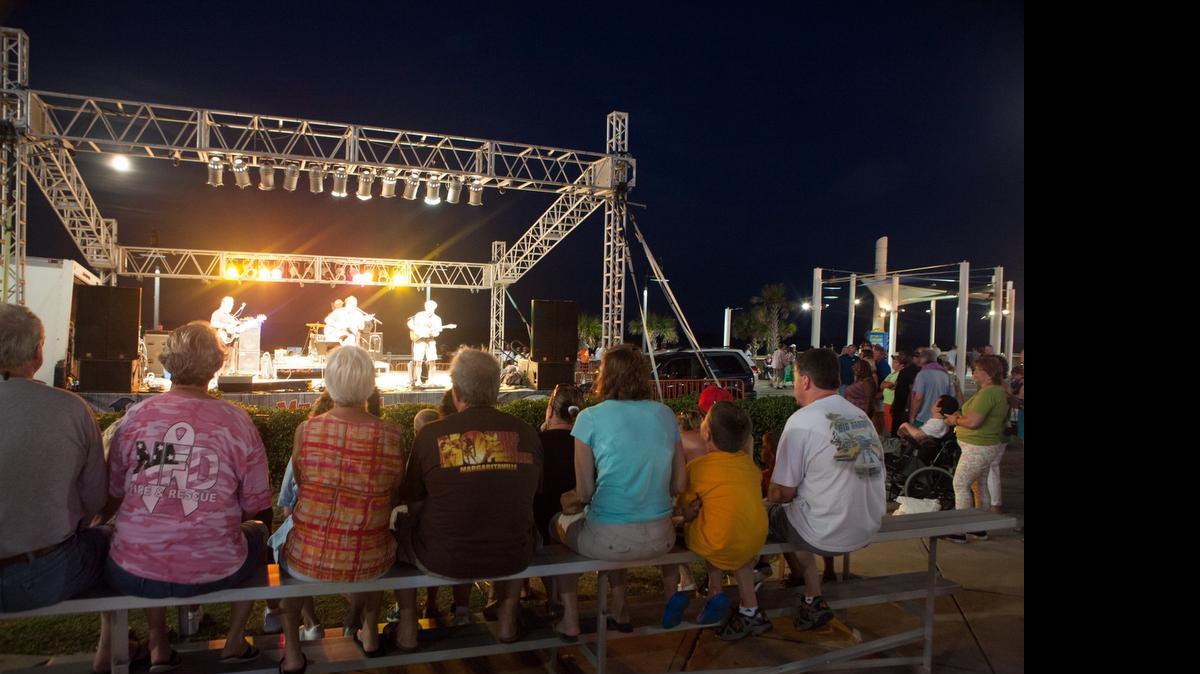 
The Hot Summer Nights concert series features a Battle of the Bands this summer that culminates in October. File photo.
