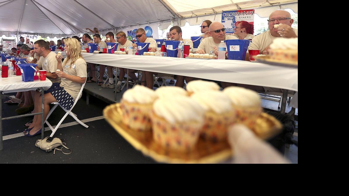 
Croissants Bistro & Bakery holds its Fourth of July Cupcake Eating Contest & Festival on July 4. File photo.

