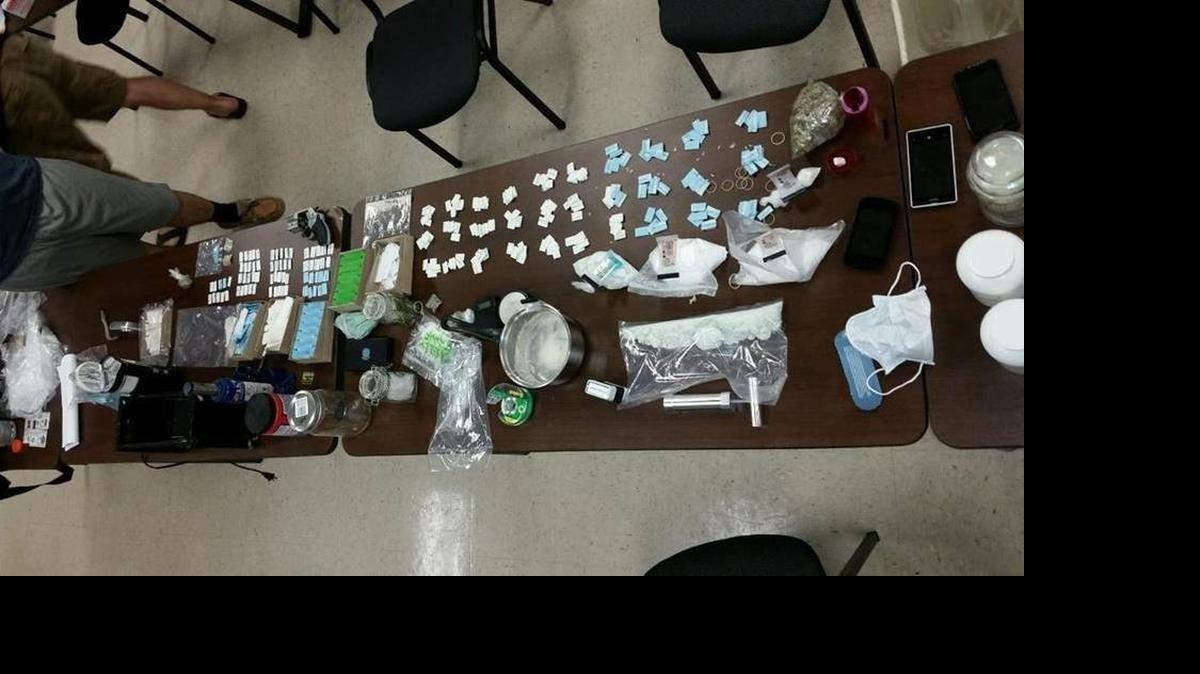 
A recent drug bust in Myrtle Beach. Courtesy photo.
