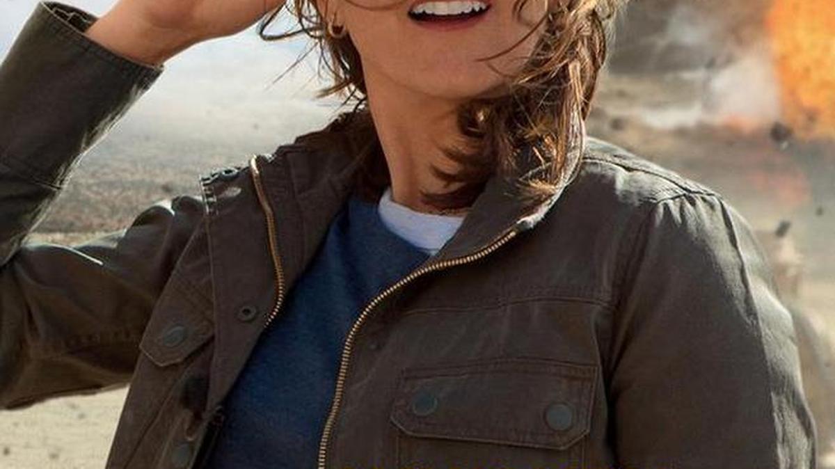 a movie poster for “Whiskey Tango Foxtrot.”