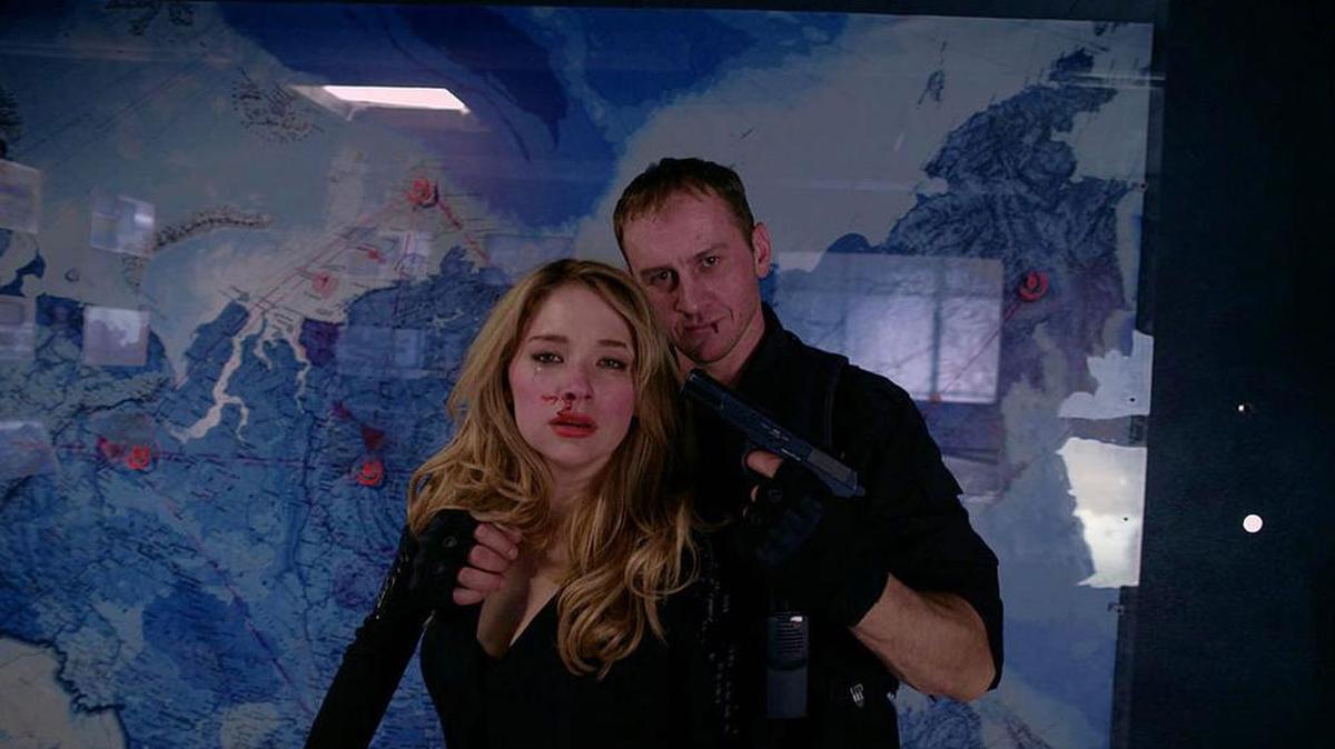 A movie photo from “Hardcore Henry.”