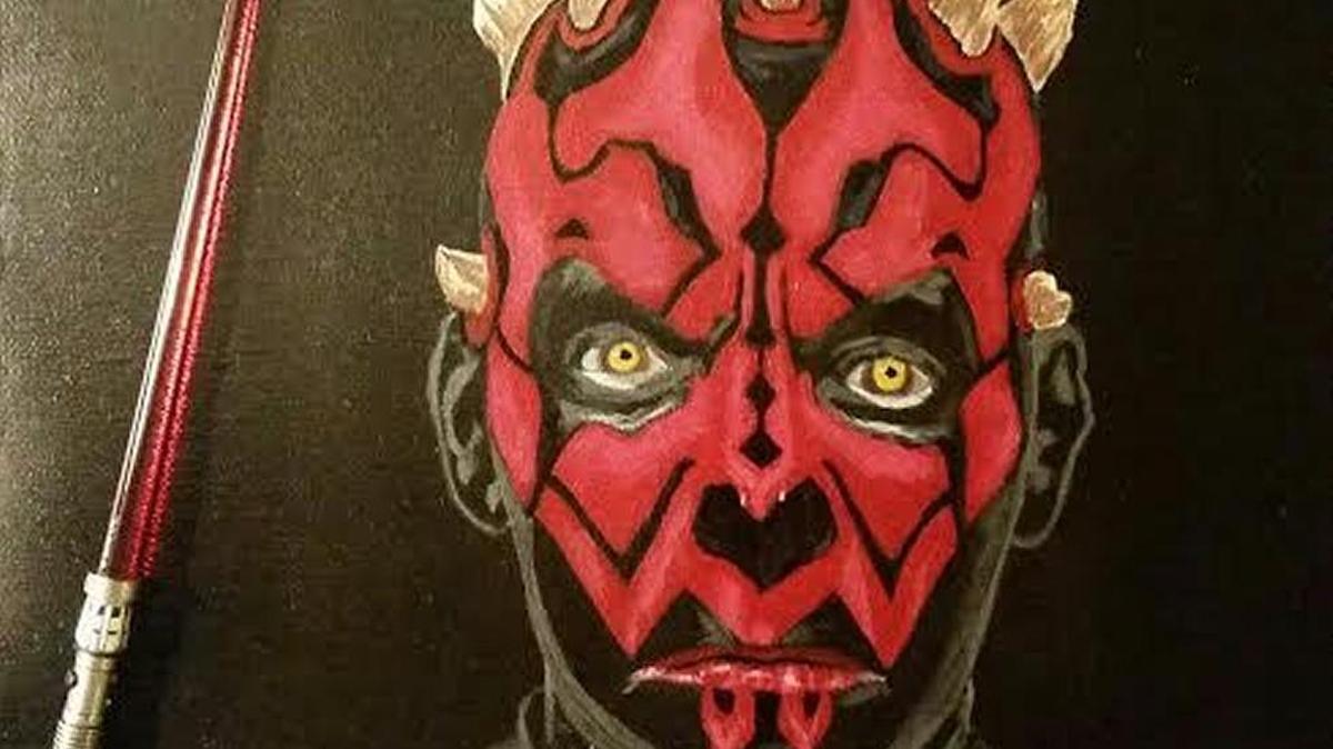 Star Wars artwork by Deb Perkins. Courtesy photo.