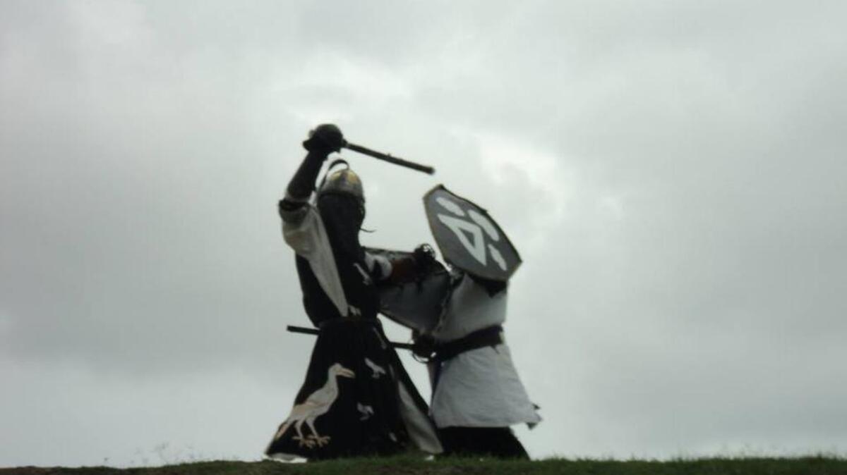 Swordplay at the 2014 Mythical & Medieval Fest . Courtesy photo.