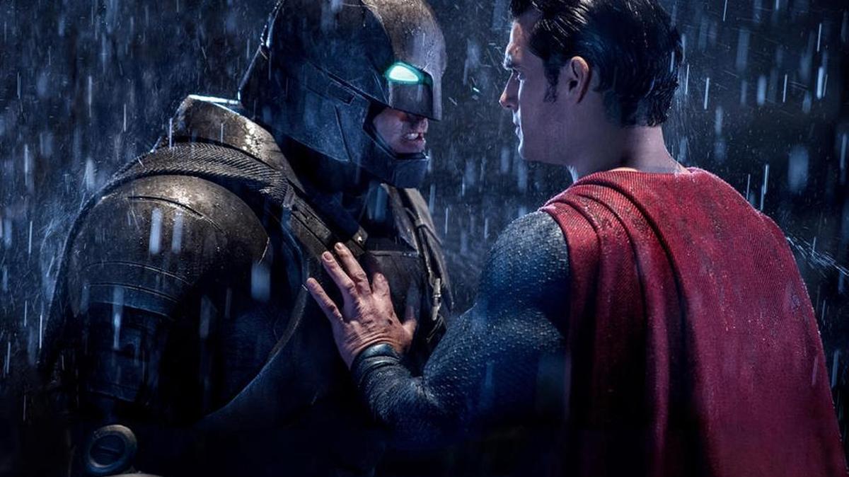 Ben Affleck and Henry Cavill in “Batman v Superman: Dawn of Justice.”
