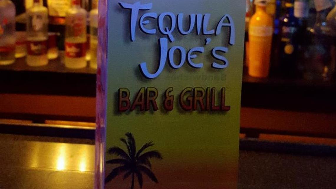 
The menu at Tequila Joe’s Bar & Grill in Myrtle Beach. Photo by Derrick Bracey for The Surge.
