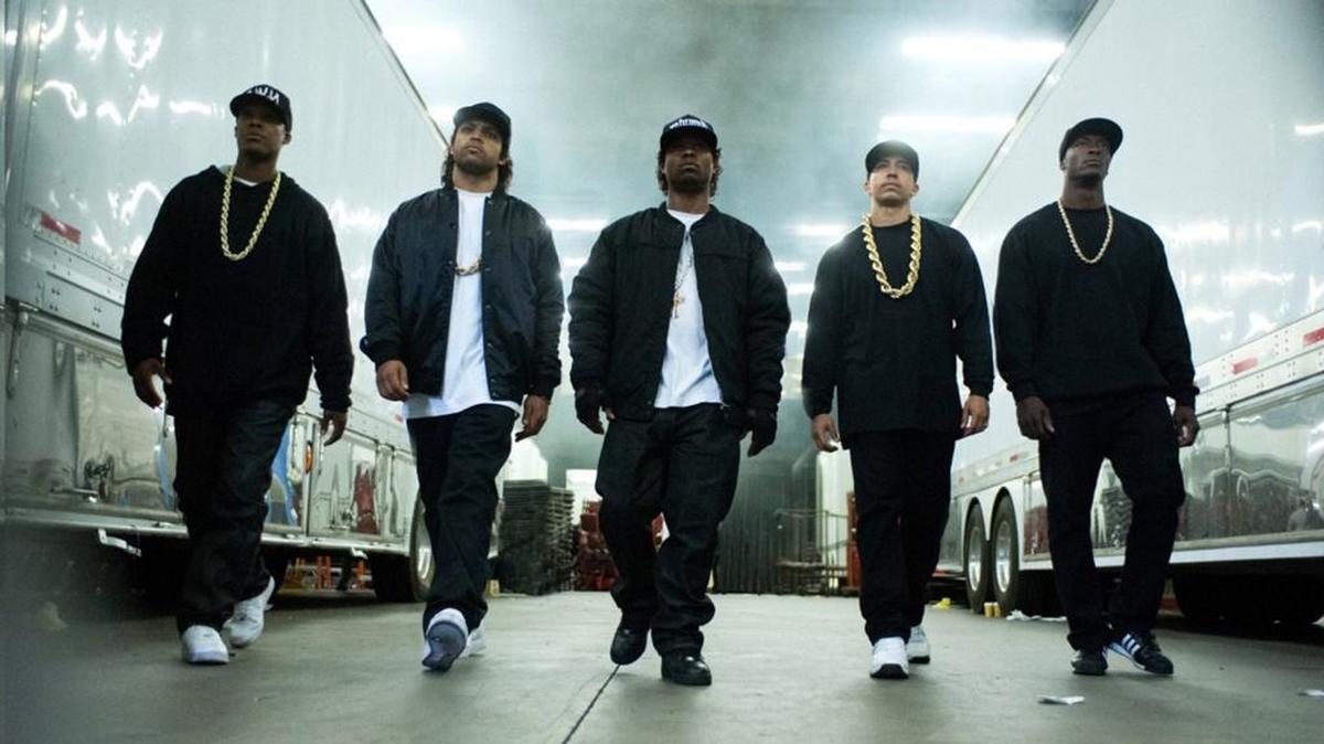 
Screenshot from “Straight Outta Compton,” in theaters now.
