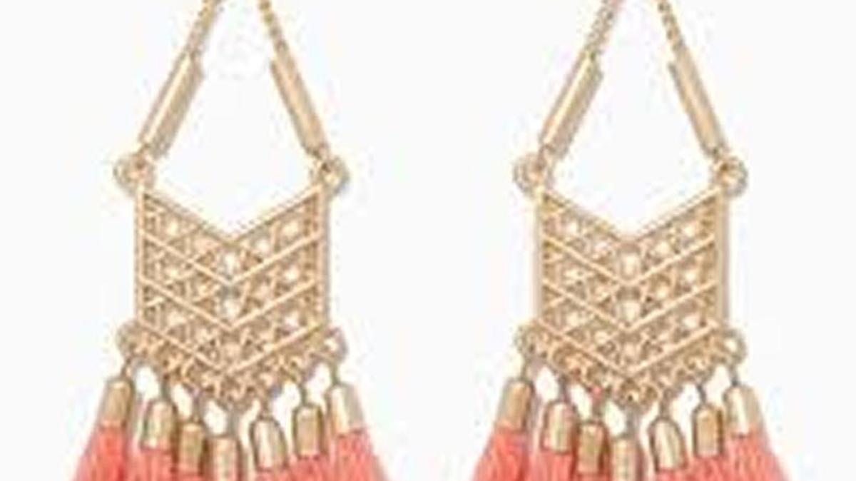 Elise teardrop dangle earrings