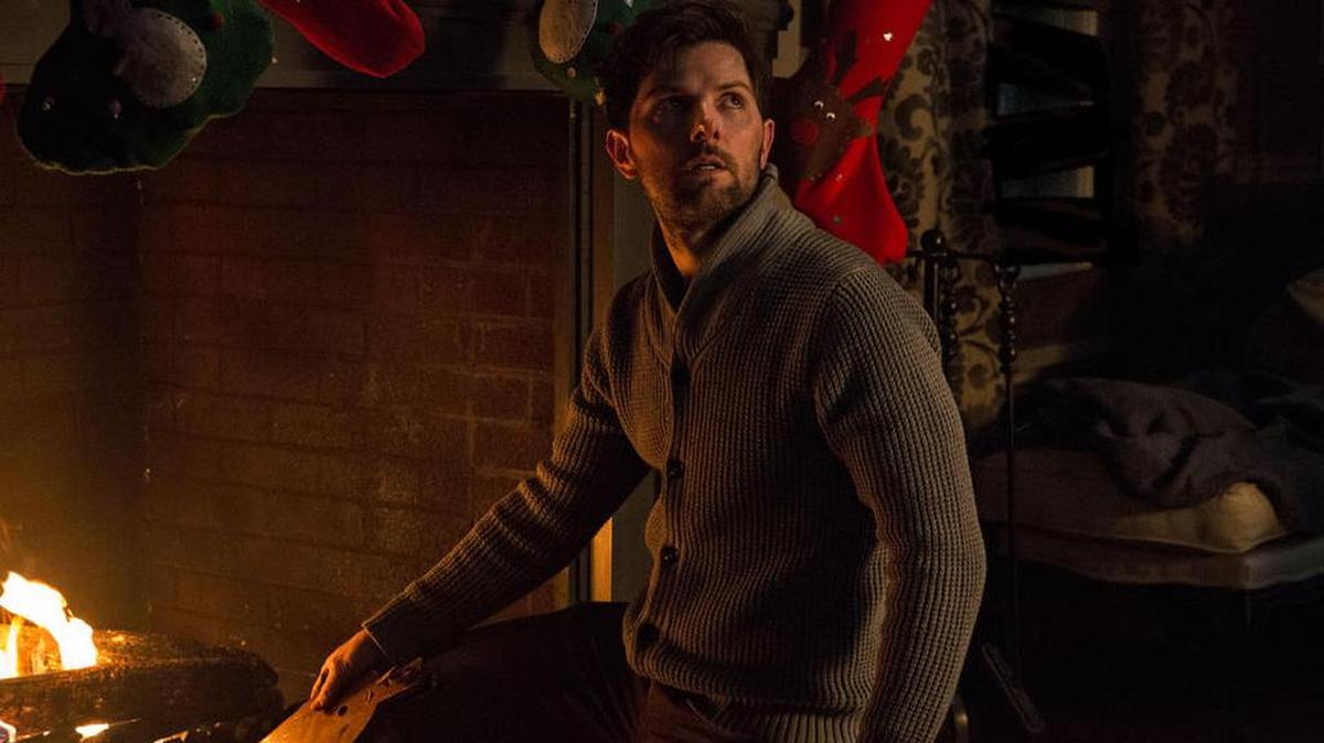 Adam Scott in “Krampus.”