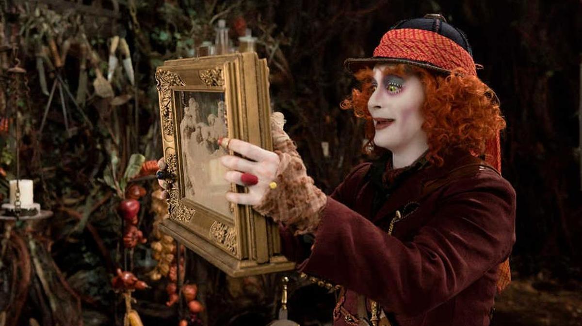 Johnny Depp in “Alice Through the Looking Glass.”