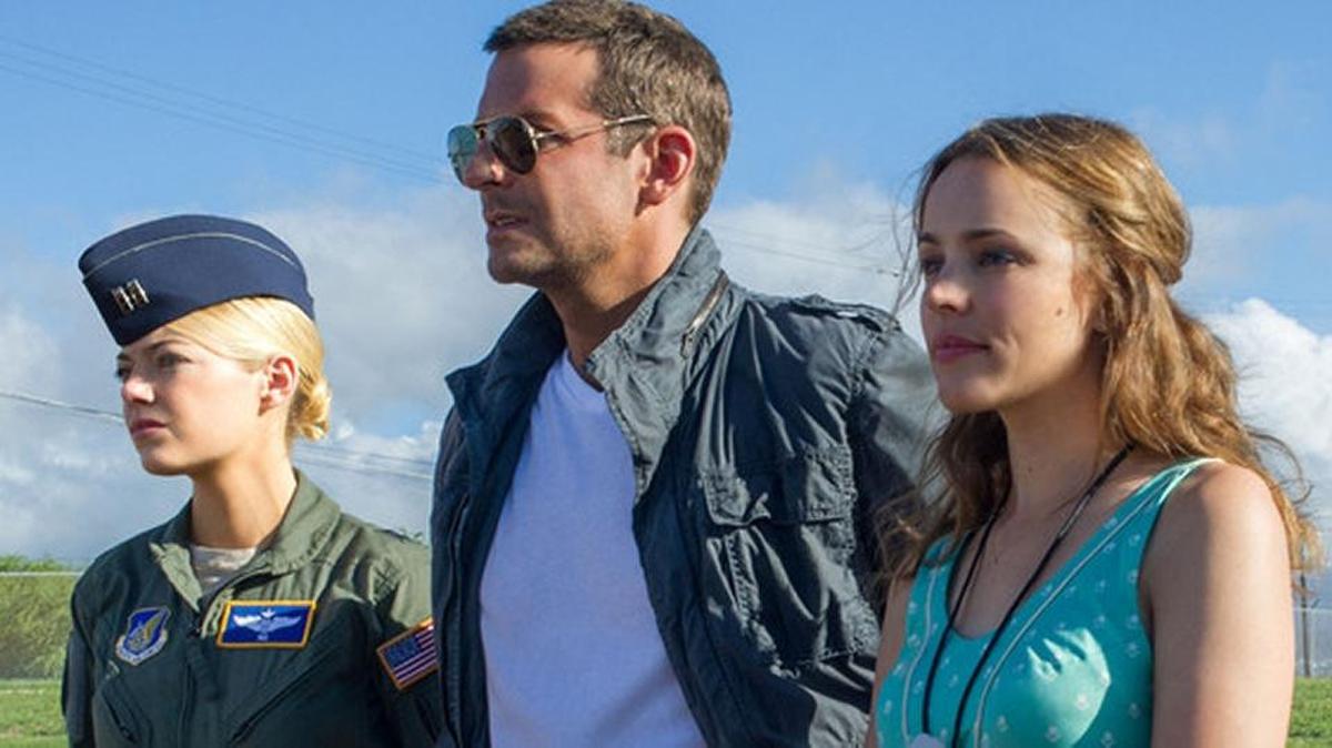 
Emma Stone, Bradley Cooper and Rachel McAdams in “Aloha.”
